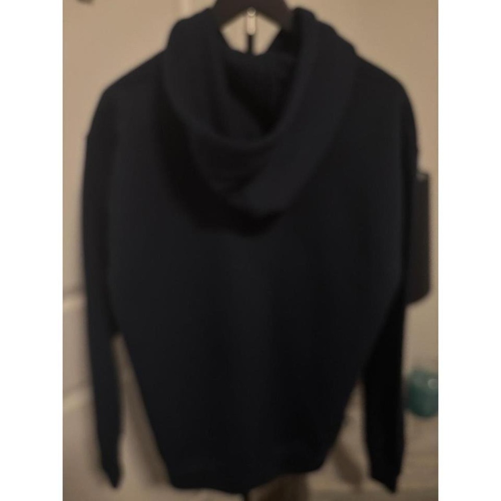 Gildan Heavy Blend Black Hoodie Sweatshirt Pullover Hooded Casual M‎ - Picture 3 of 4